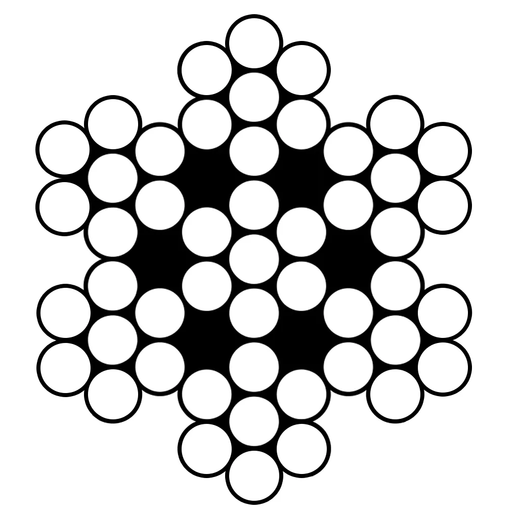 Cabo de Aço 6x7AA Polido